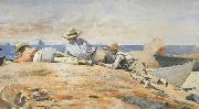 Winslow Homer Three Boys on the Shore (mk44) Germany oil painting artist